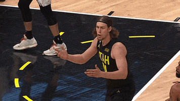 Shocked Kelly Olynyk GIF by Utah Jazz