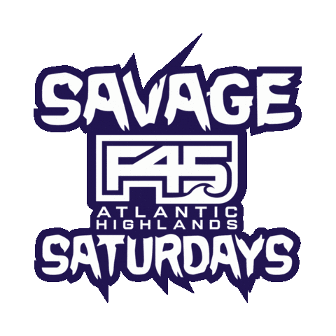 Fitness Gym Sticker by f45atlantichighlands