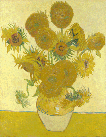 Sunflower-painting GIFs - Get the best GIF on GIPHY