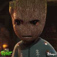 I Am Groot Wow GIF by Disney+