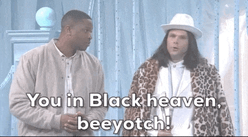 Black Heaven Snl GIF by Saturday Night Live