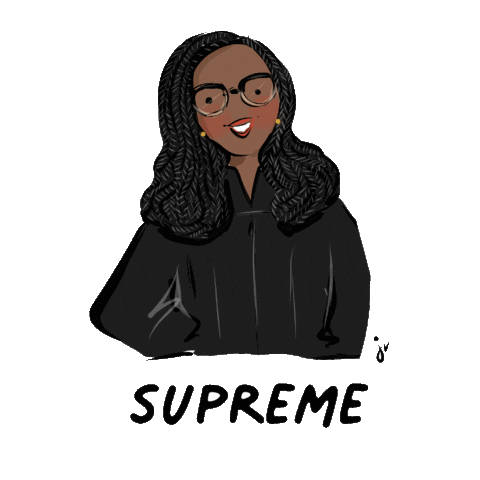 Supreme Court Vote Sticker by Jennifervallez