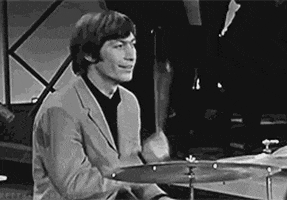 Drumming Rolling Stones GIF