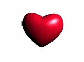 R74n love heart logo icon GIF