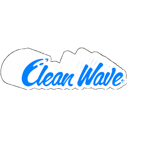 Clean Wave Sticker