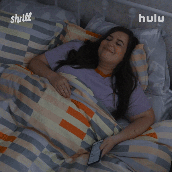 Happy Aidy Bryant GIF by HULU - Find & Share on GIPHY