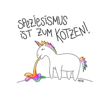Rainbow Magic Sticker by PETA Deutschland e.V.