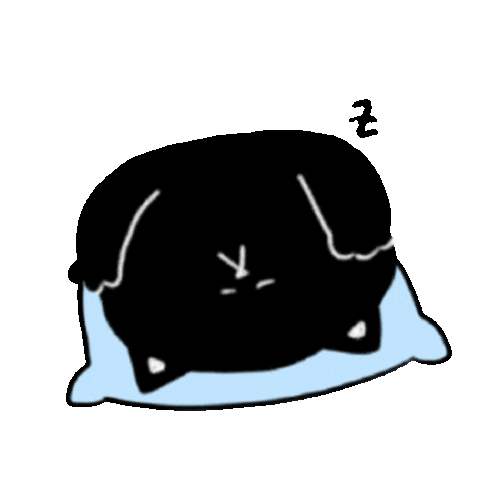 Good Night Sleeping Sticker