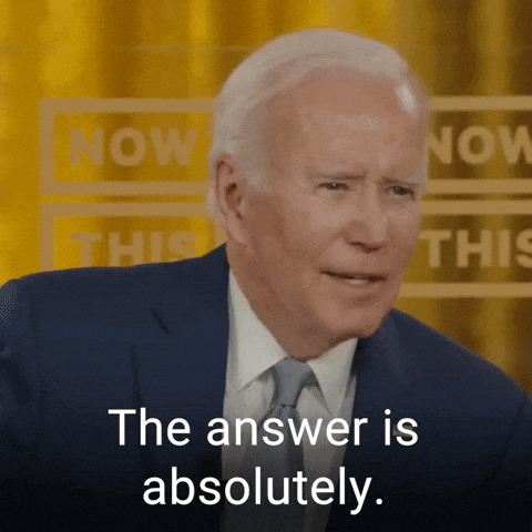 Giphy - Joe Biden Yes GIF by The Democrats