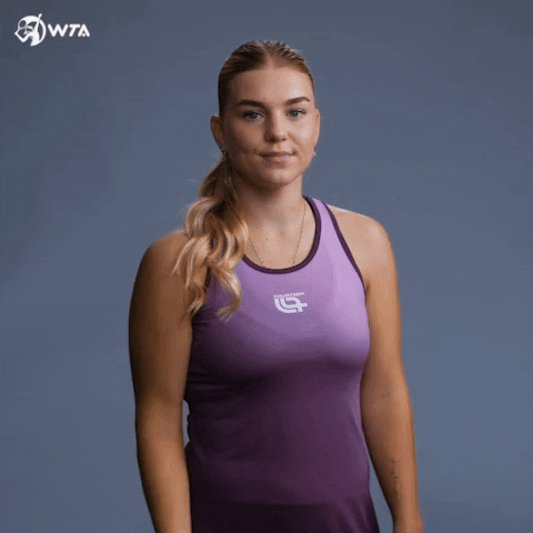 Tired Tennis GIF by WTA