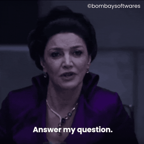Politics Answer Me GIF by Bombay Softwares