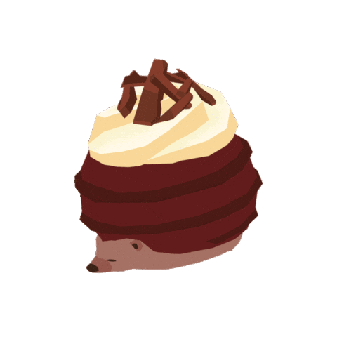 Hedgehog Forester Sticker