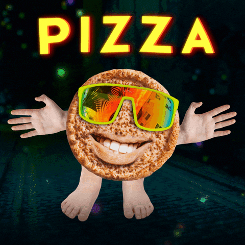 Pizza Man Party GIF by Todd Rocheford