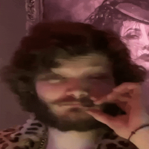 Deal Mustache GIF