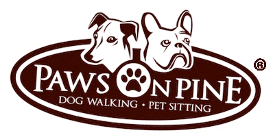 Paws on Pine Sticker