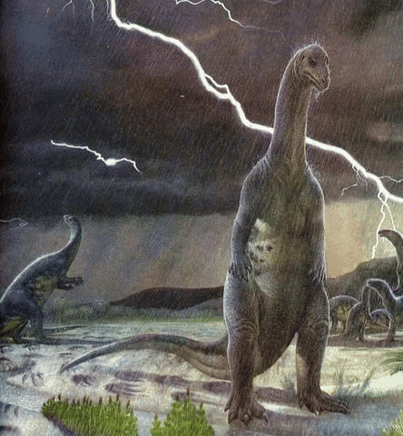 Cornball Brachiosaurus GIF