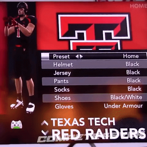 GIF by Texas Tech Football