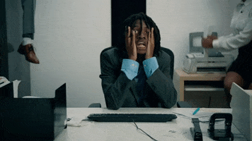 Stressed 90S GIF by JASIAH