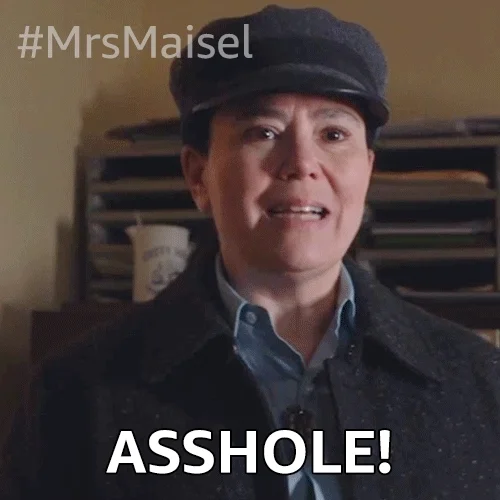 Alex Borstein Prime Video GIF by The Marvelous Mrs. Maisel