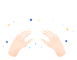 Hands Bubbles Sticker