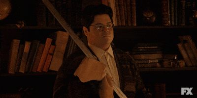 Suspicious Guillermo GIF by What We Do in the Shadows