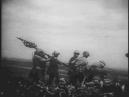 World War 2 Flag GIF