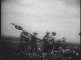 World War 2 Flag GIF