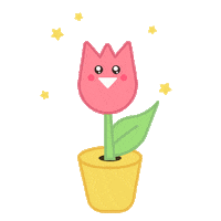 leechanyang tulip 튤립 우주친구곰팡이 leechanyang Sticker