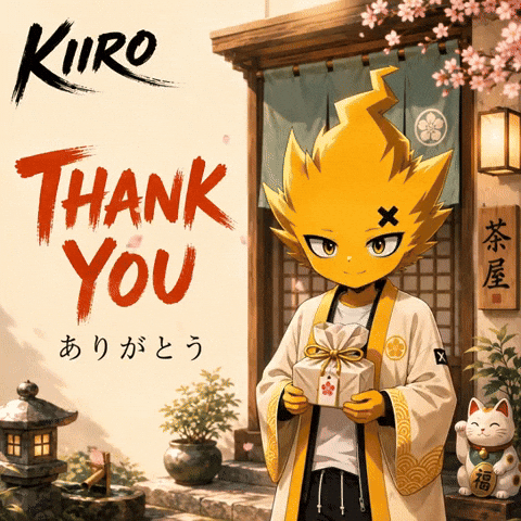 Vibes Thanks GIF by KIIRO
