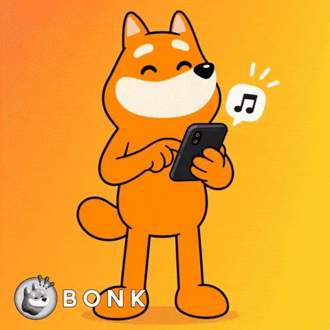 Music On Crypto GIF by BONK
