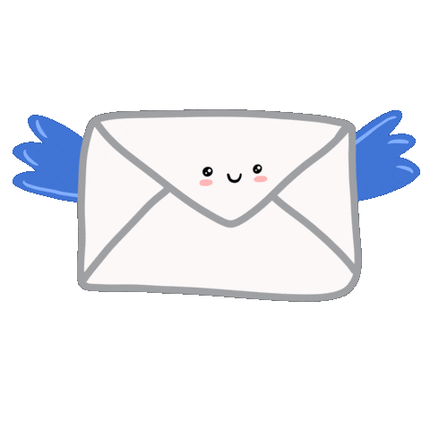 Cute Love Note Envelope Sticker Love Letter // Envelope Sticker