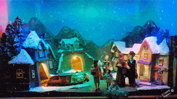 Merry Christmas Animation GIF by Kitsune Kowai