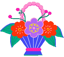 Flower Love Sticker by Kiss The Pink