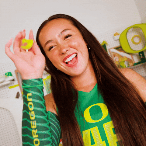 Oregon Duck Volleyball GIF by GoDucks