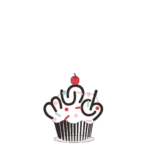 Happy Pink Sticker by Munch Bakery