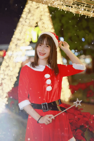 Santa Girl GIF