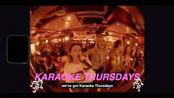 Karaoke Sing GIF by Northumbria Students' Union