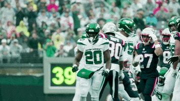 Running Back Shrug GIF by New York Jets