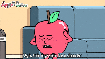 Apple And Onion Party Popper GIF by Cartoon Network