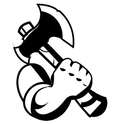 Axe Sticker by Hacha mexico