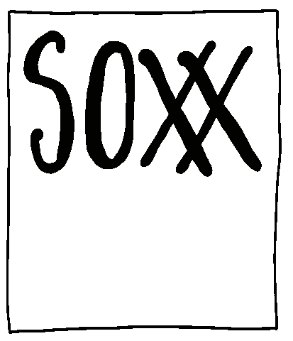 Soxx Sticker by Stine-und-Stitch