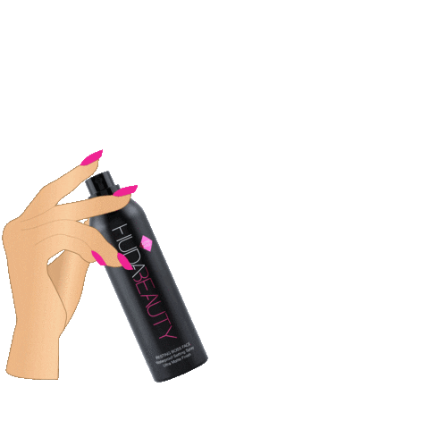 Settingspray Hudakattan Sticker by HudaBeautyShop