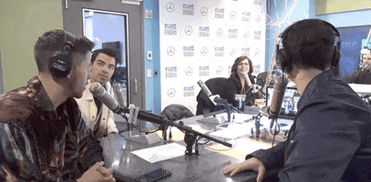Nick Jonas Radio GIF by Elvis Duran Show