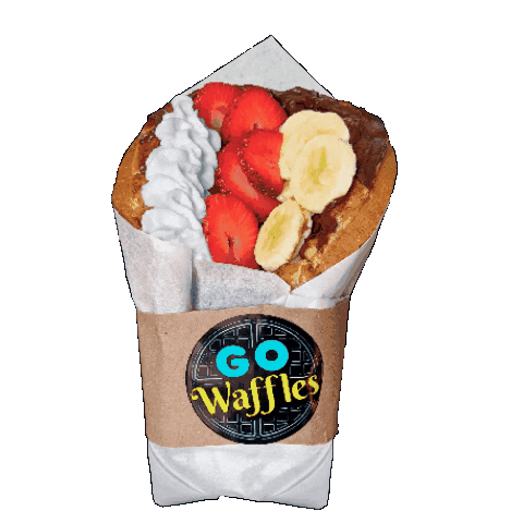 Go Waffles Sticker