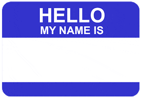 Hello My Name Is Doctor GIF by Avery Products