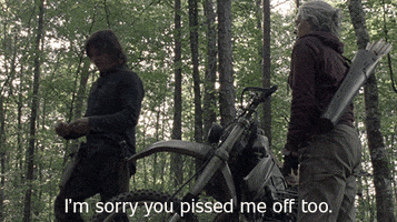 Angry Daryl Dixon GIF by The Walking Dead