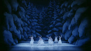 Christmas Snow GIF by New York City Ballet