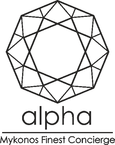 Alpha Mykonos Concierge Sticker