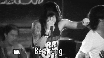 stay strong sleeping with sirens GIF