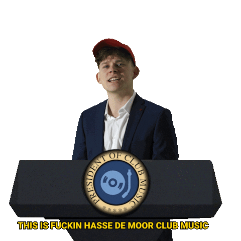 Sticker by Hasse de Moor